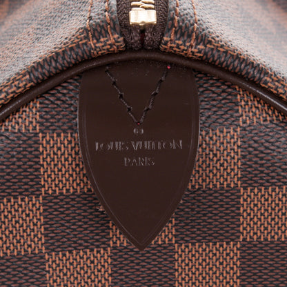 Louis Vuitton Damier Ebene Speedy 35 6 of 8