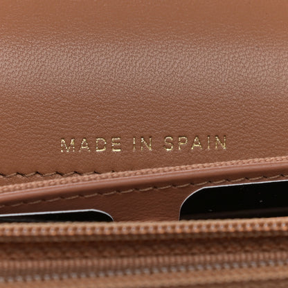 Chanel Lambskin Quilted Chanel 19 Flap Wallet Brown 7 of 9