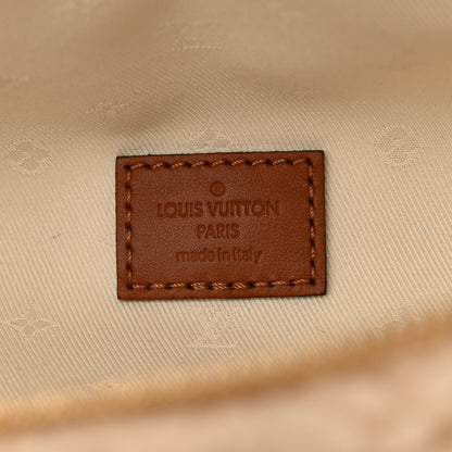 Louis Vuitton Shearling Monogram LV Ski Bumbag Cream Brown 6 of 9