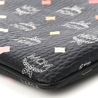 MCM Skyoptic Visetos Crossbody Pouch Spectrum Diamond Black 6 of 10