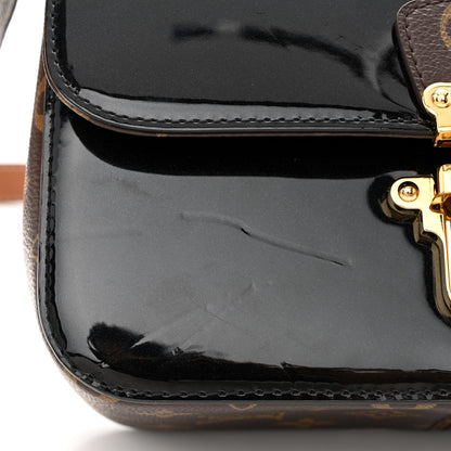 Louis Vuitton Patent Calfskin Monogram Cherrywood BB Black 11 of 12