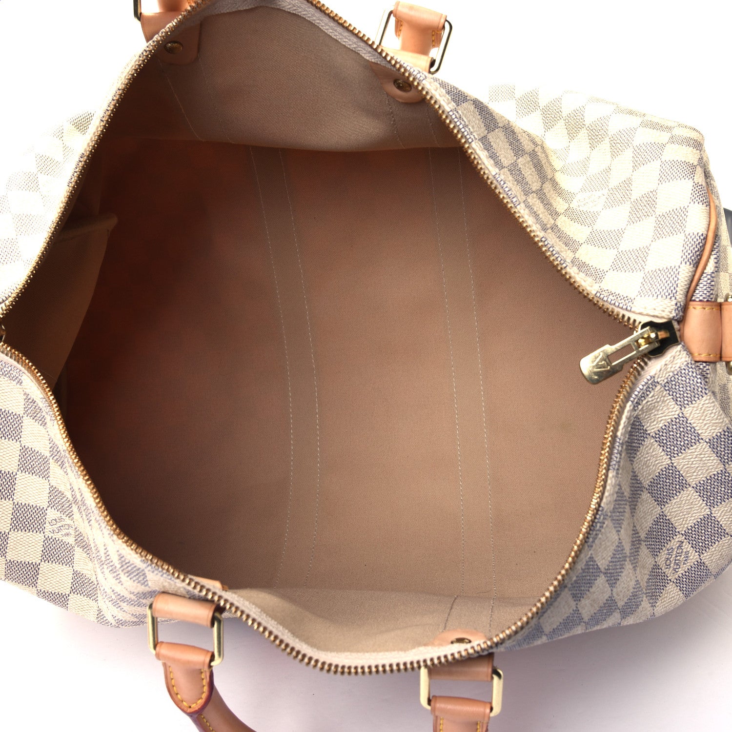 Louis Vuitton Damier Azur Keepall Bandouliere 45 5 of 7
