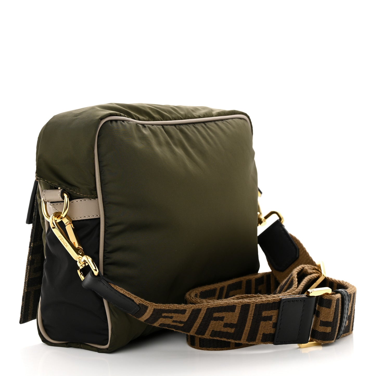 Nylon Dolmias Vitello Grace FF East West Messenger Military Brown Tortora