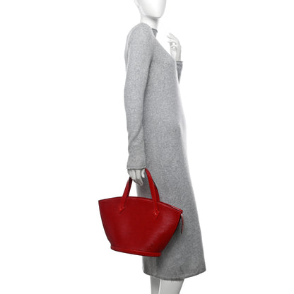 Louis Vuitton Epi Saint Jacques PM Castillan Red 2 of 12