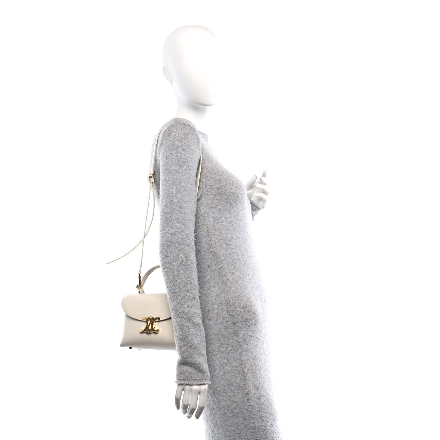 Celine Supple Calfskin Teen Nino Rice 3 of 9