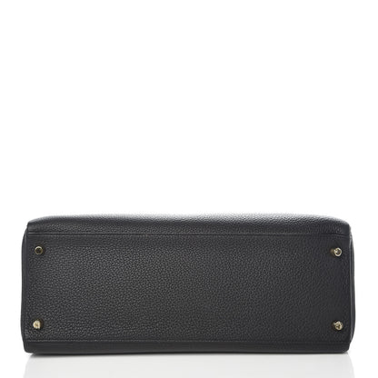 Hermes Togo Kelly Retourne 35 Black 6 of 36