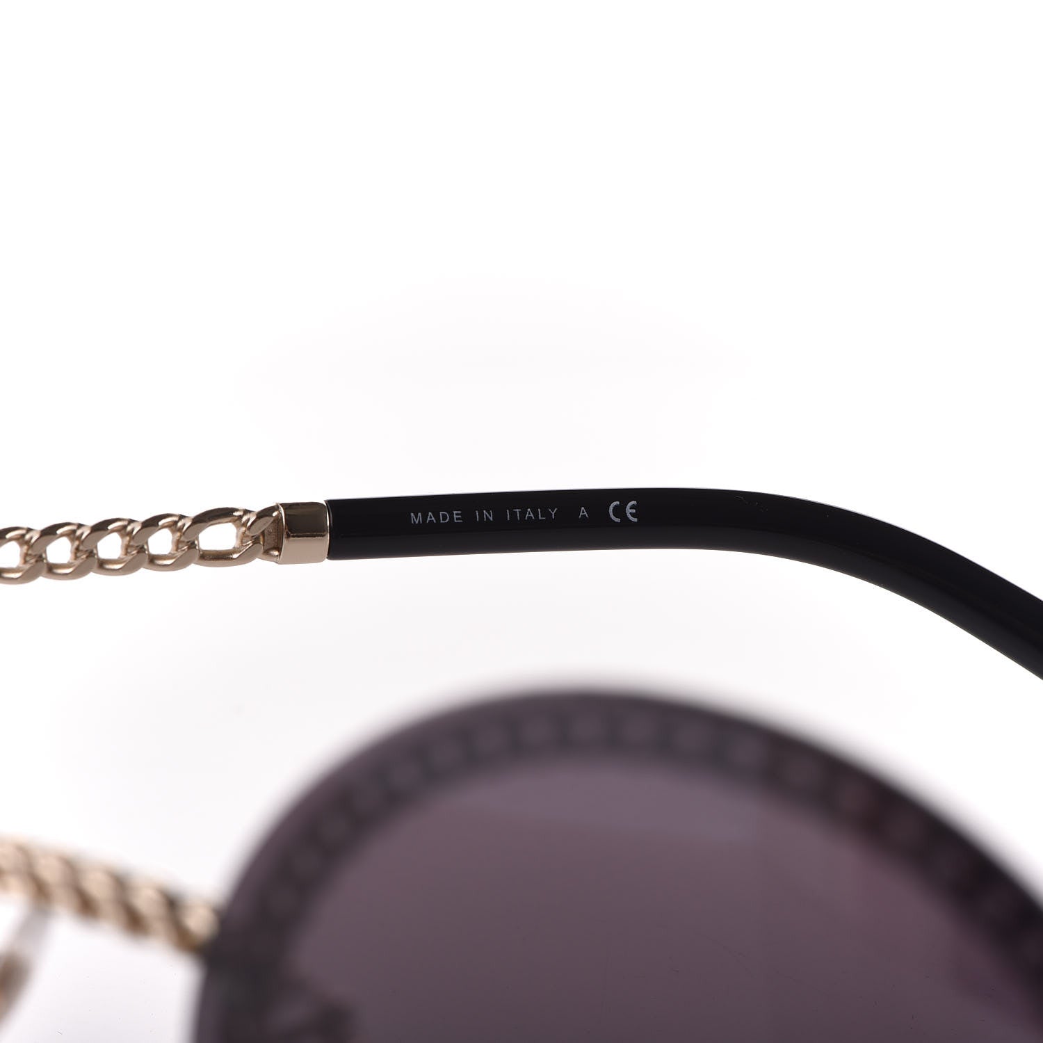 Chanel Round Chain Sunglasses 4245 Gold 5 of 7