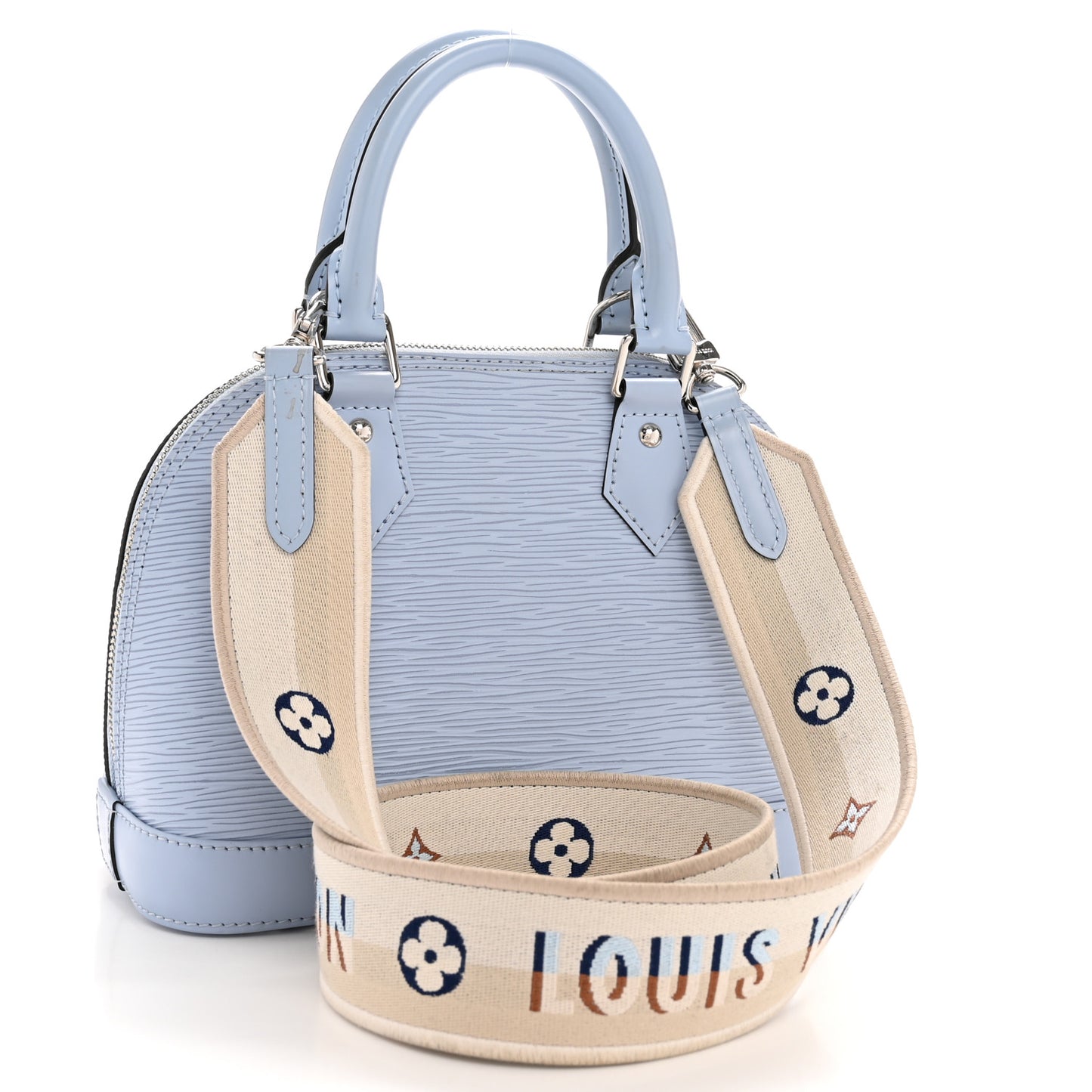 Epi Jacquard Alma BB Bleu Nuage