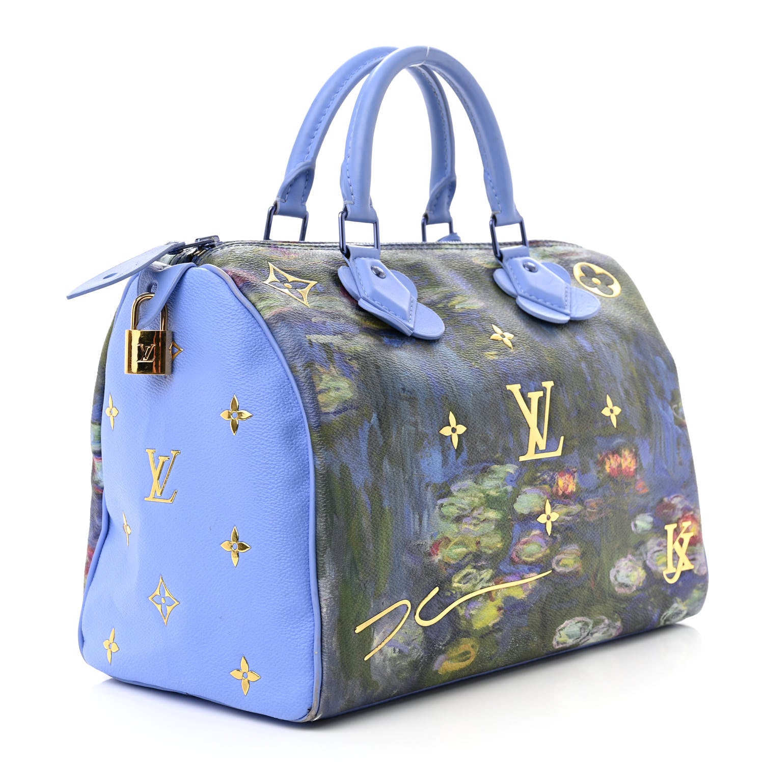 Louis Vuitton Masters Monet Speedy 30 3 of 12