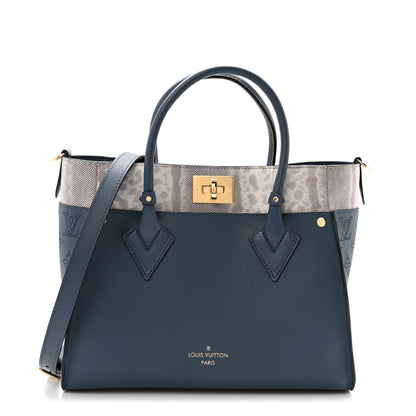 Louis Vuitton Calfskin Karung Monogram On My Side MM 1 of 10