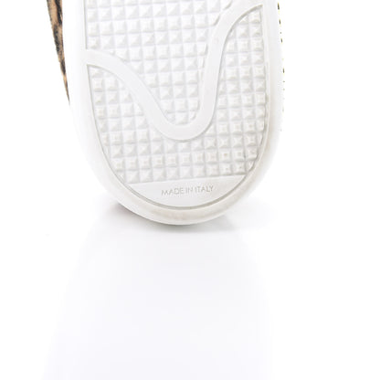 Louis Vuitton Calfskin Pony Hair Leopard Monogram Frontrow Sneakers 36.5 7 of 10