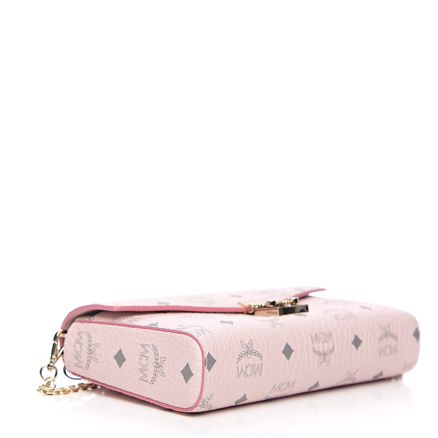 Visetos Monogram Medium Millie Crossbody Bag Soft Pink