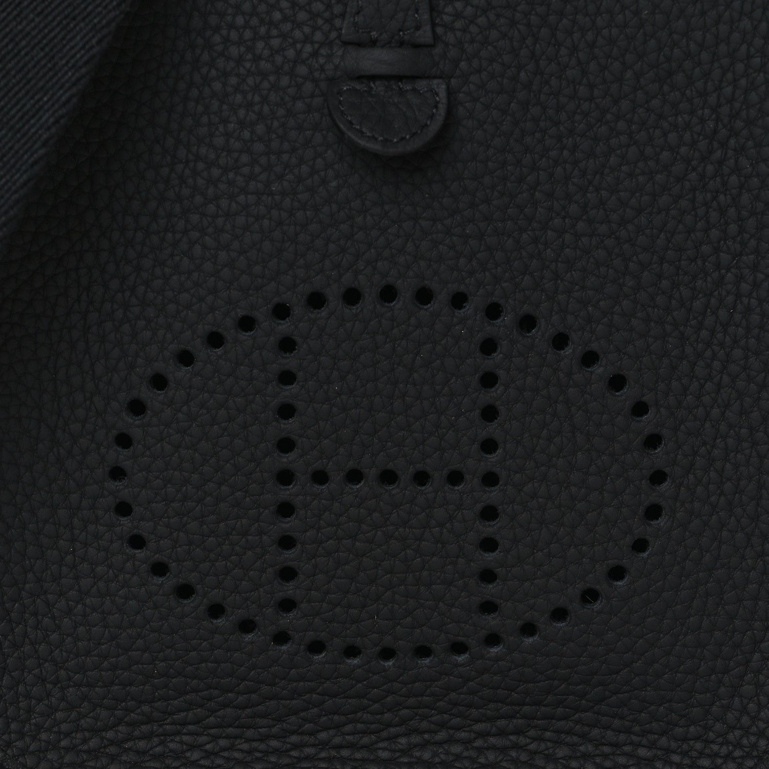 Hermes Taurillon Clemence Evelyne TPM Black 8 of 11
