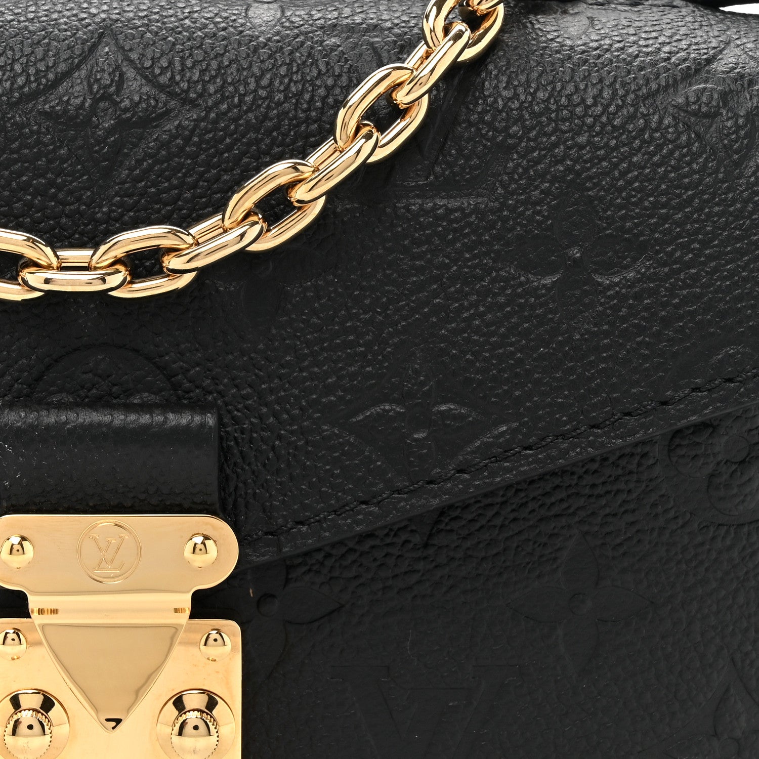 Louis Vuitton Empreinte Pochette Metis East West Black 8 of 10
