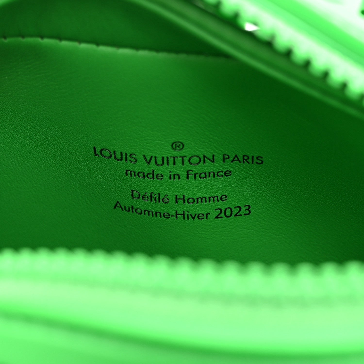 Louis Vuitton Rubber Cowhide Mini Soft Trunk Green 1885855
