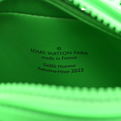 Louis Vuitton Rubber Cowhide Mini Soft Trunk Green 6 of 9