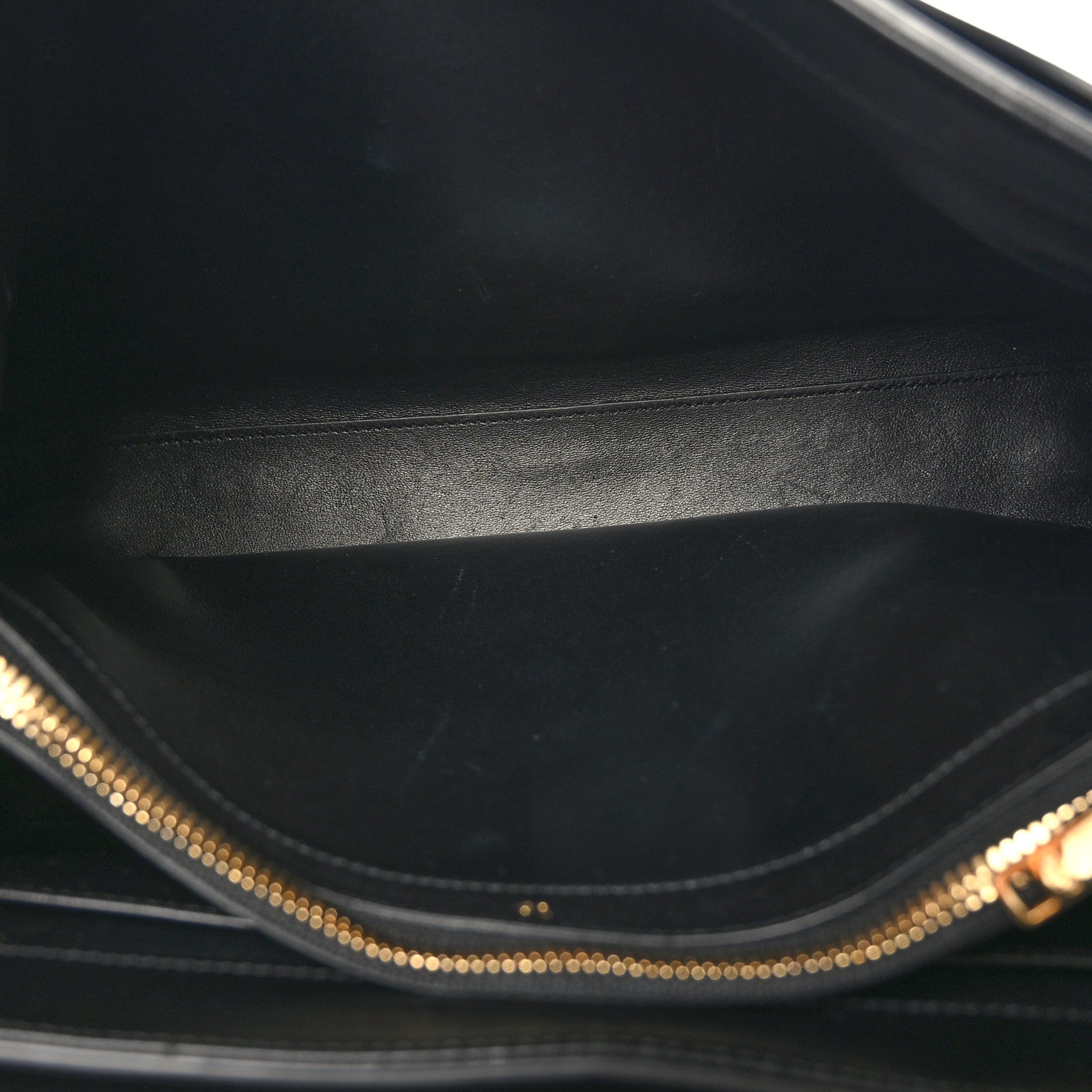 Celine Satinated Calfskin Medium 16 Top Handle Bag Black 5 of 10