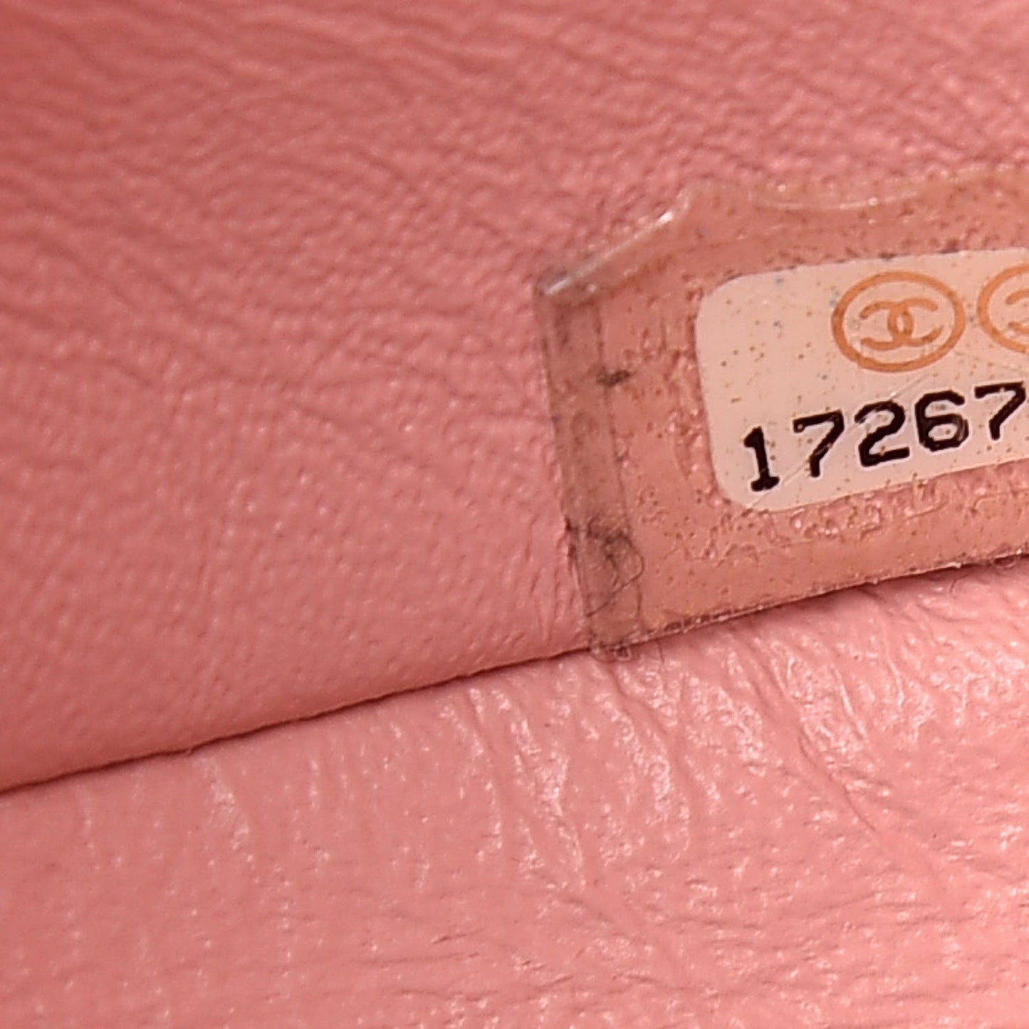 Patent Calfskin Quilted Mini Rectangular Flap Light Pink