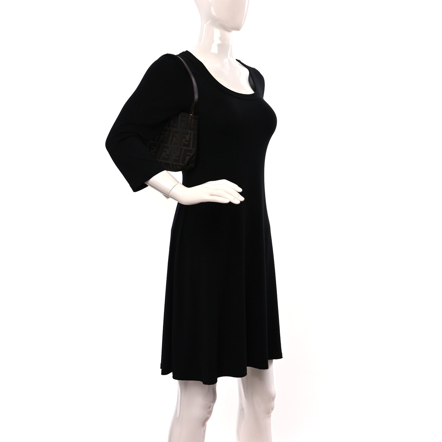 Fendi Zucca Mini Pochette Tobacco 2 of 8