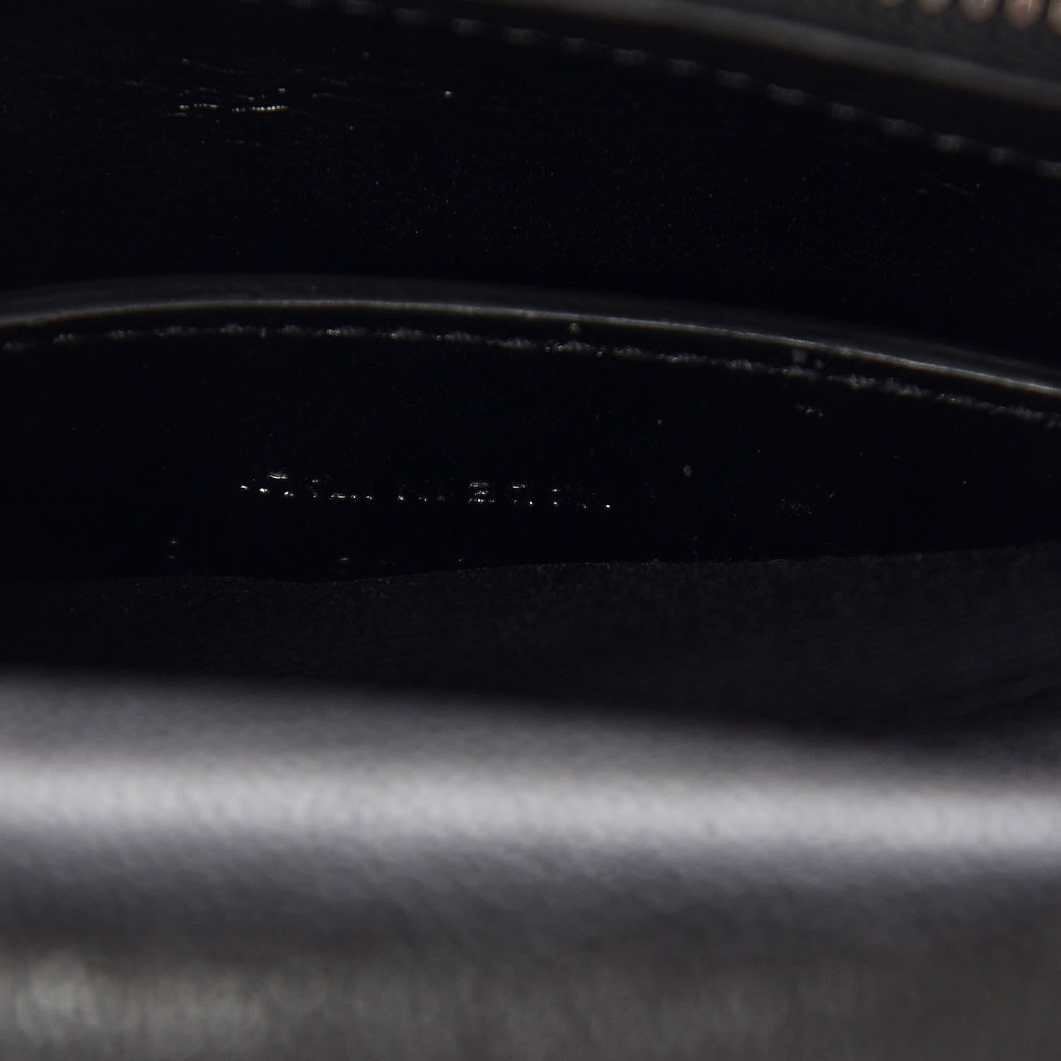 Saint Laurent Sheepskin Matelasse Chevron Monogram Medium College Bag Black 6 of 16