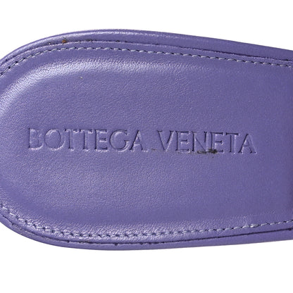 Bottega Veneta Nappa Quilted Rubber Lido Mule Sandals 39.5 Lavender 7 of 8