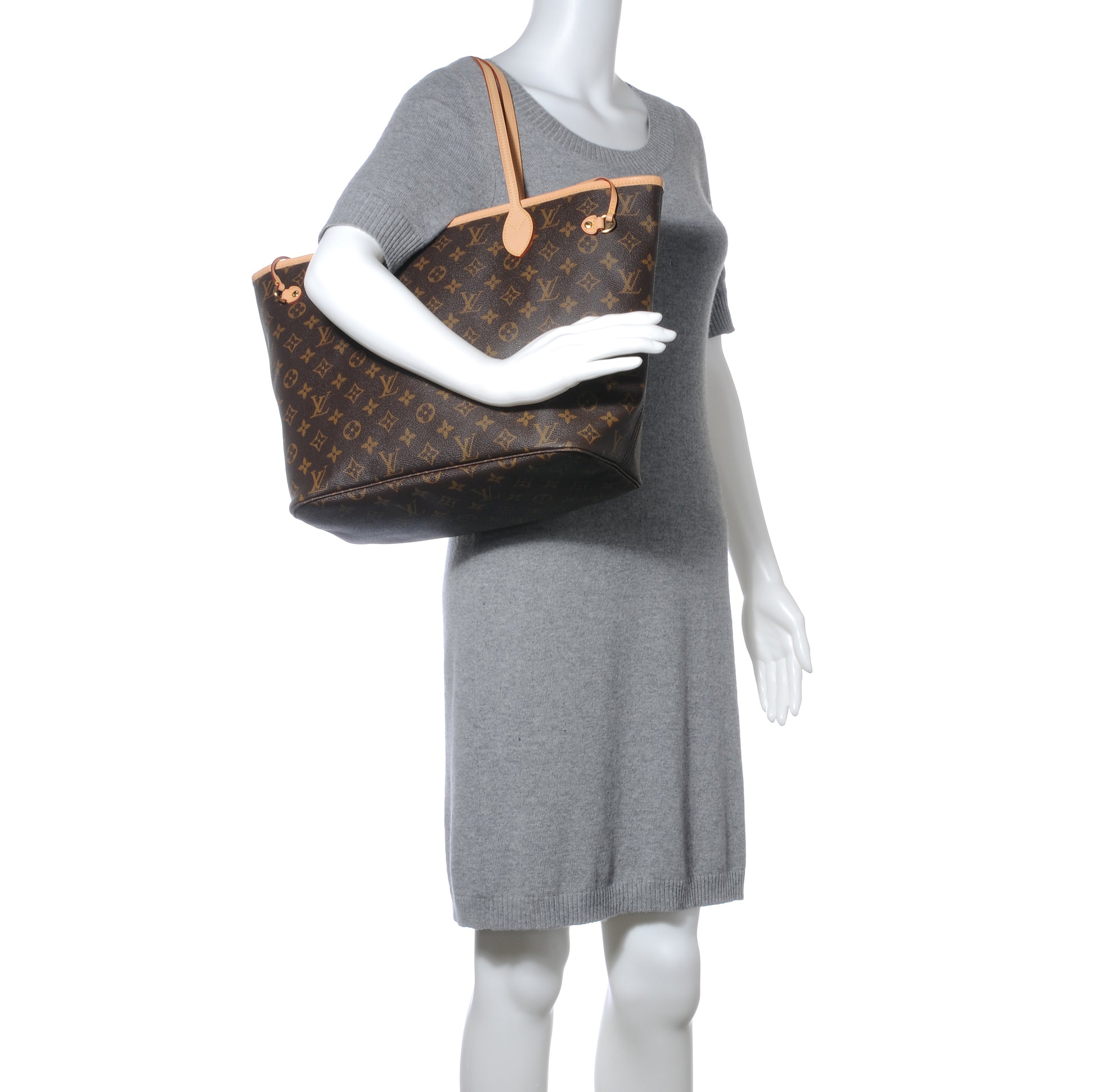 Louis Vuitton Monogram Neverfull MM 2 of 7