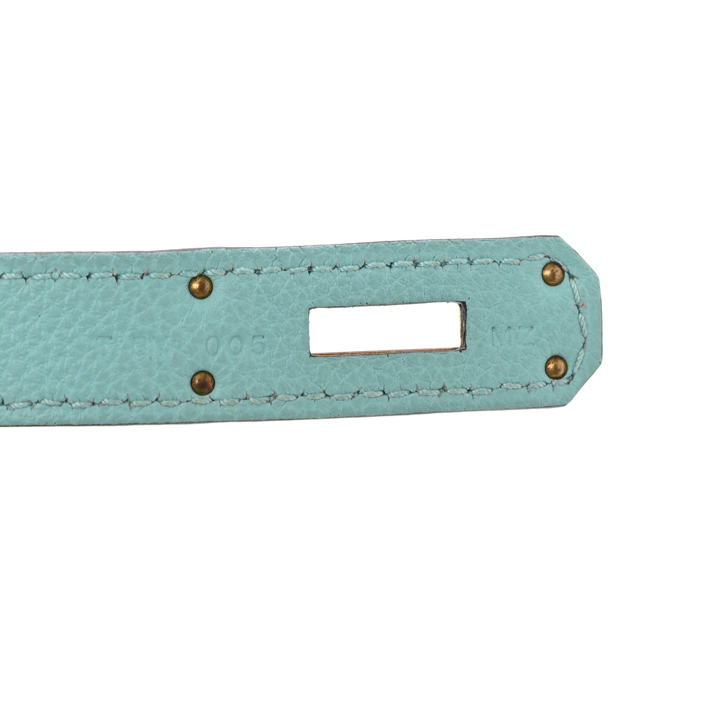 Togo Birkin 35 Bleu Atoll
