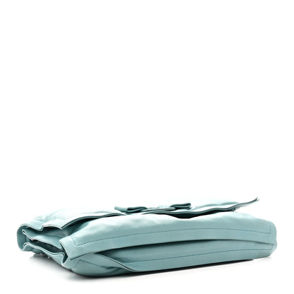 Salvatore Ferragamo Calfskin Small Viva Bow Shoulder Bag Tyrone Turquoise 4 of 12