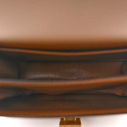 Celine Box Calfskin Teen Classic Box Flap Bag Camel 5 of 11