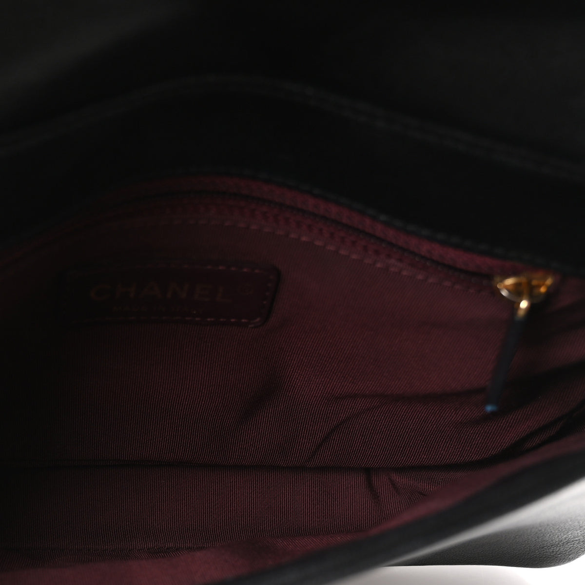 Chanel Sheepskin Quilted Small Vintage Mademoiselle Flap Black 5 of 10