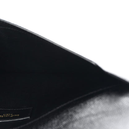 Saint Laurent Grain De Poudre Uptown Pouch Black 5 of 6