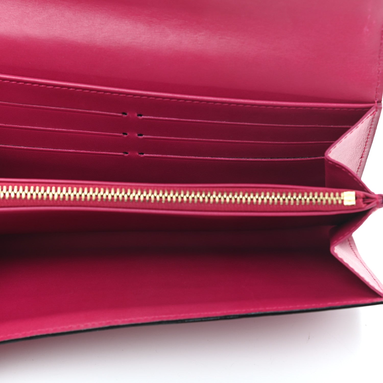 Louis Vuitton Vernis Sarah Wallet Rose Indien 5 of 9