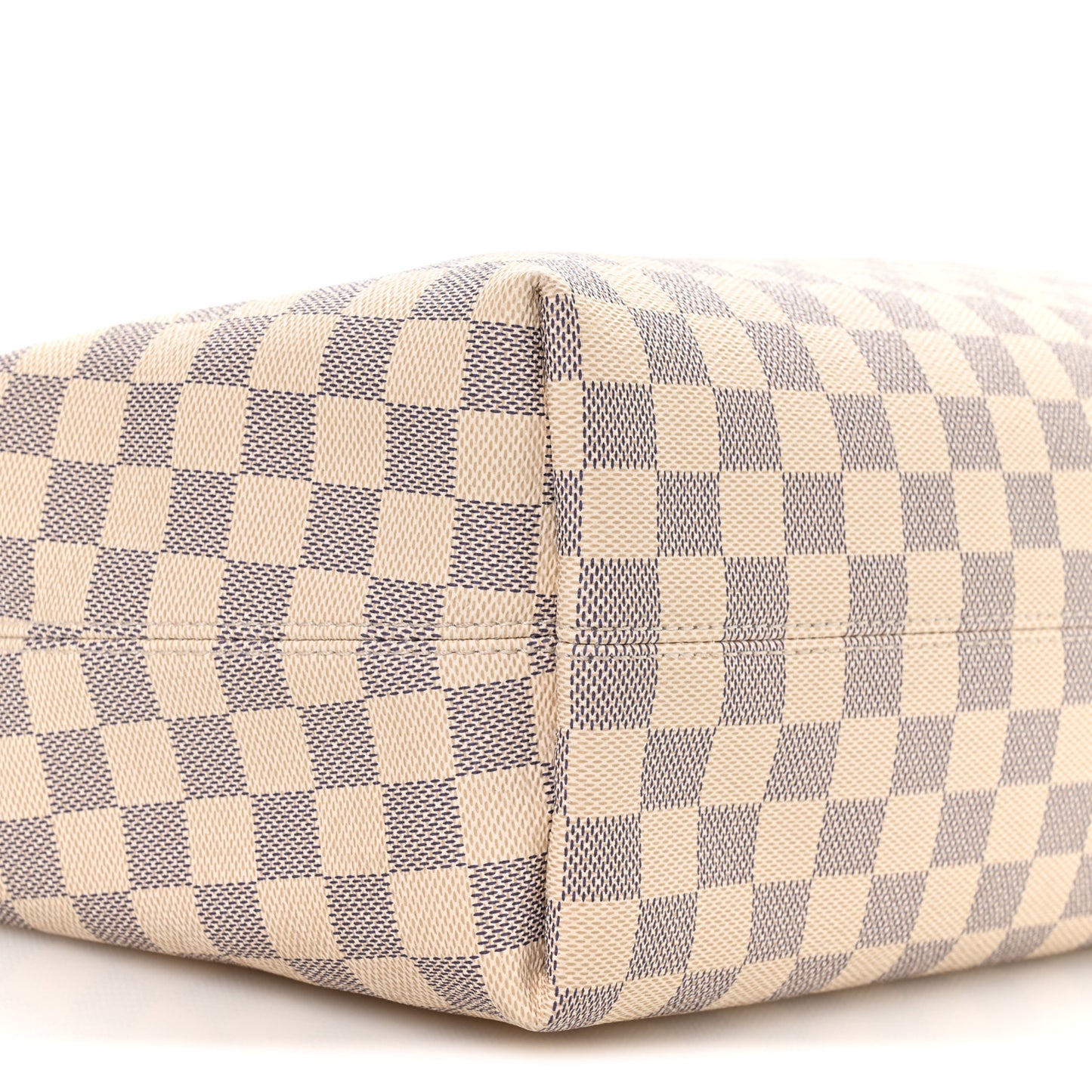 Damier Azur Graceful MM Rose Ballerine