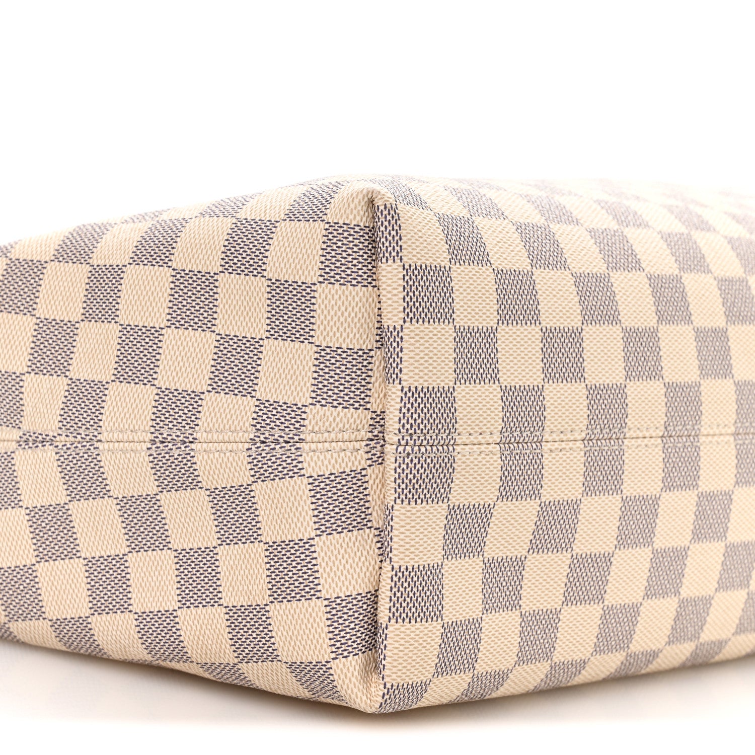 Louis Vuitton Damier Azur Graceful MM Rose Ballerine 7 of 8