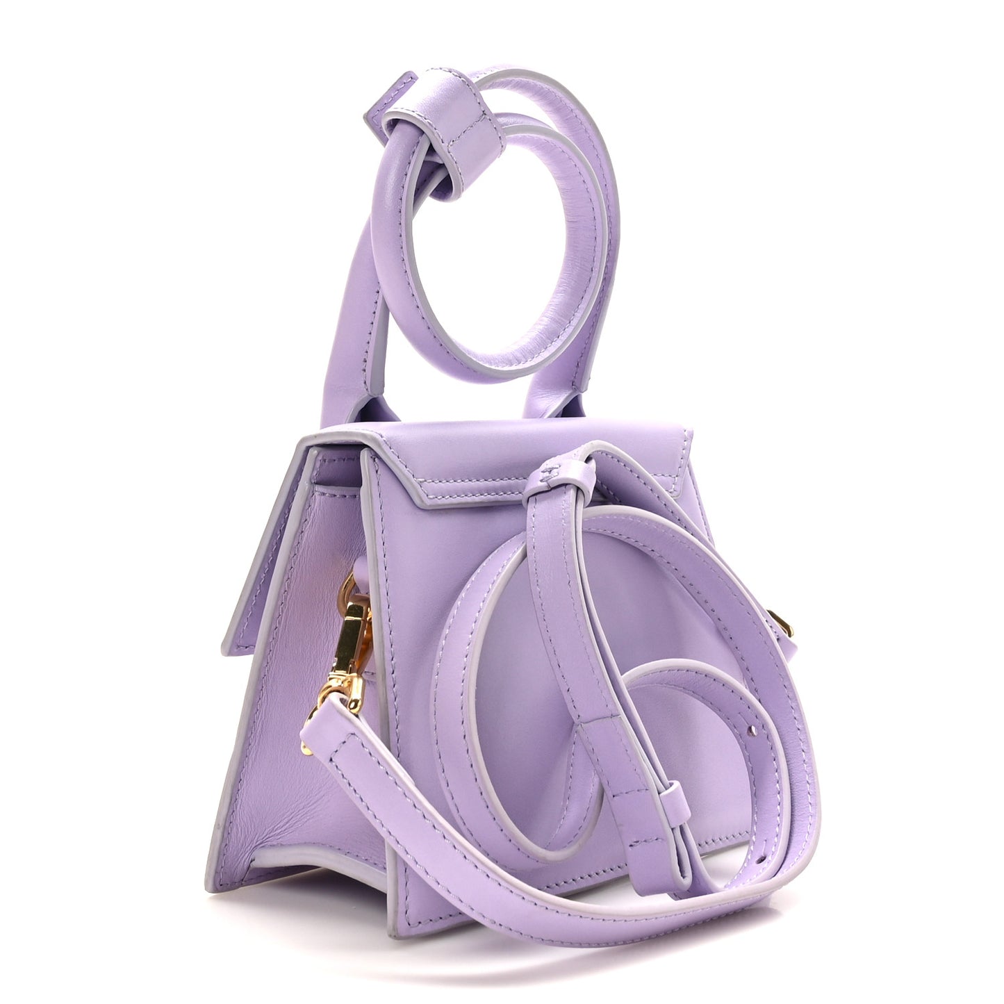 Smooth Calfskin Le Chiquito Noeud Lilac