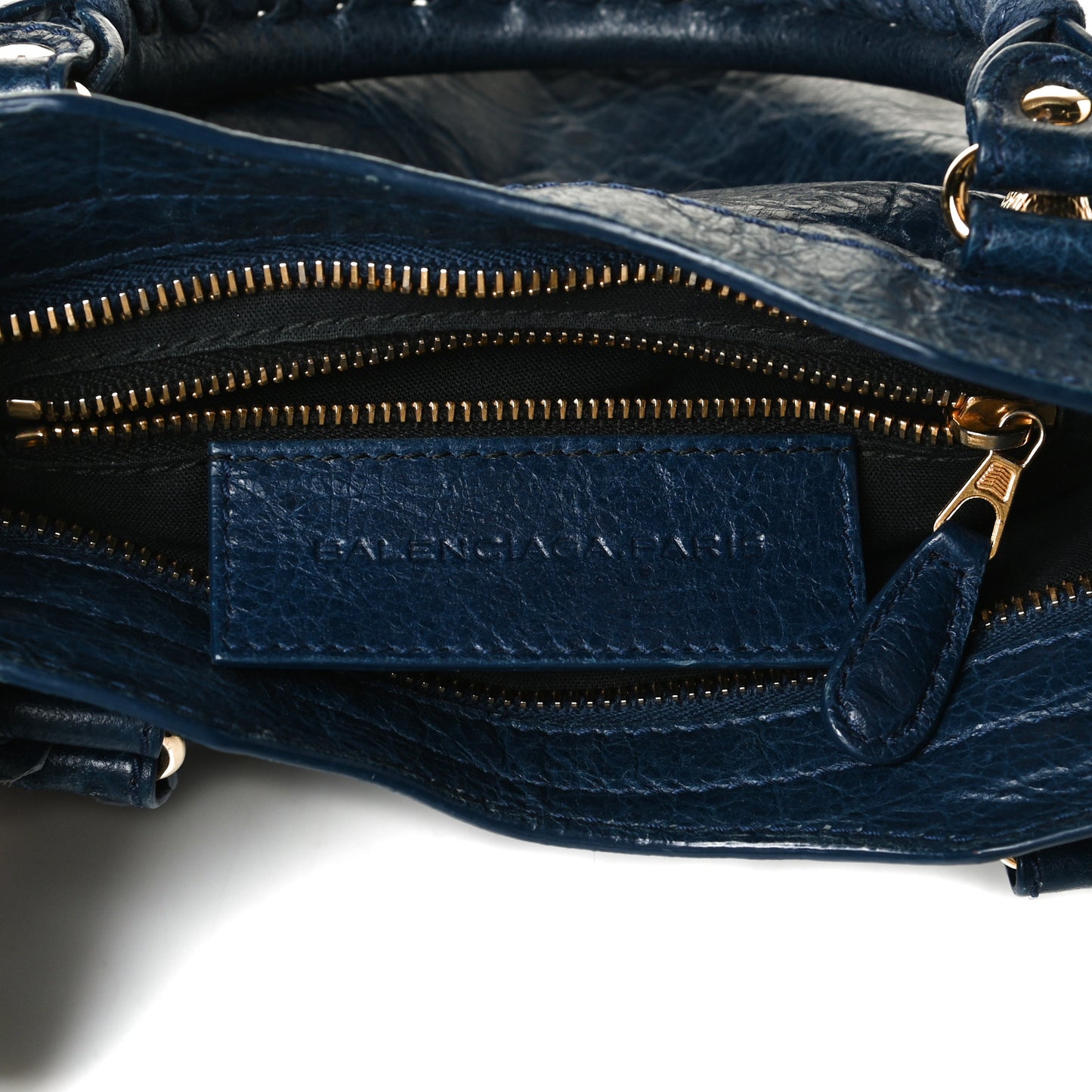 Agneau Giant 12 Gold Hardware Mini City Bleu Mineral