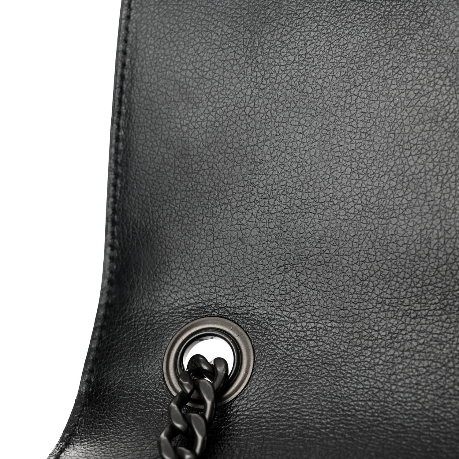 Prada Glace Calfskin Studded Crossbody Black 14 of 14