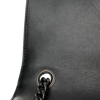 Prada Glace Calfskin Studded Crossbody Black 14 of 14