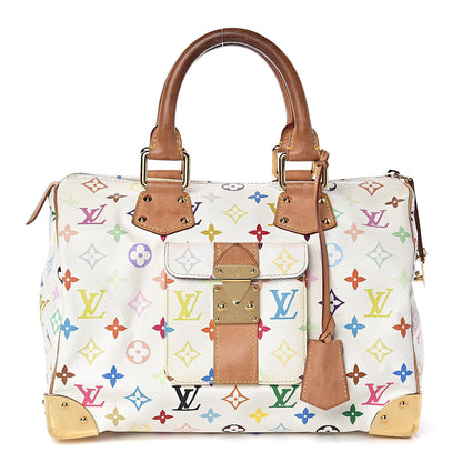 Louis Vuitton Monogram Multicolor Speedy 30 White 1 of 11