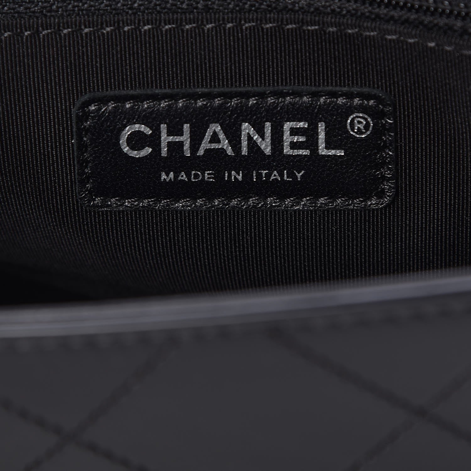 Chanel Calfskin Stitched Small Ring My Bag Flap Crossbody Bag Black 6 of 7