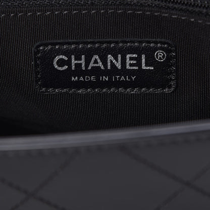 Chanel Calfskin Stitched Small Ring My Bag Flap Crossbody Bag Black 6 of 7