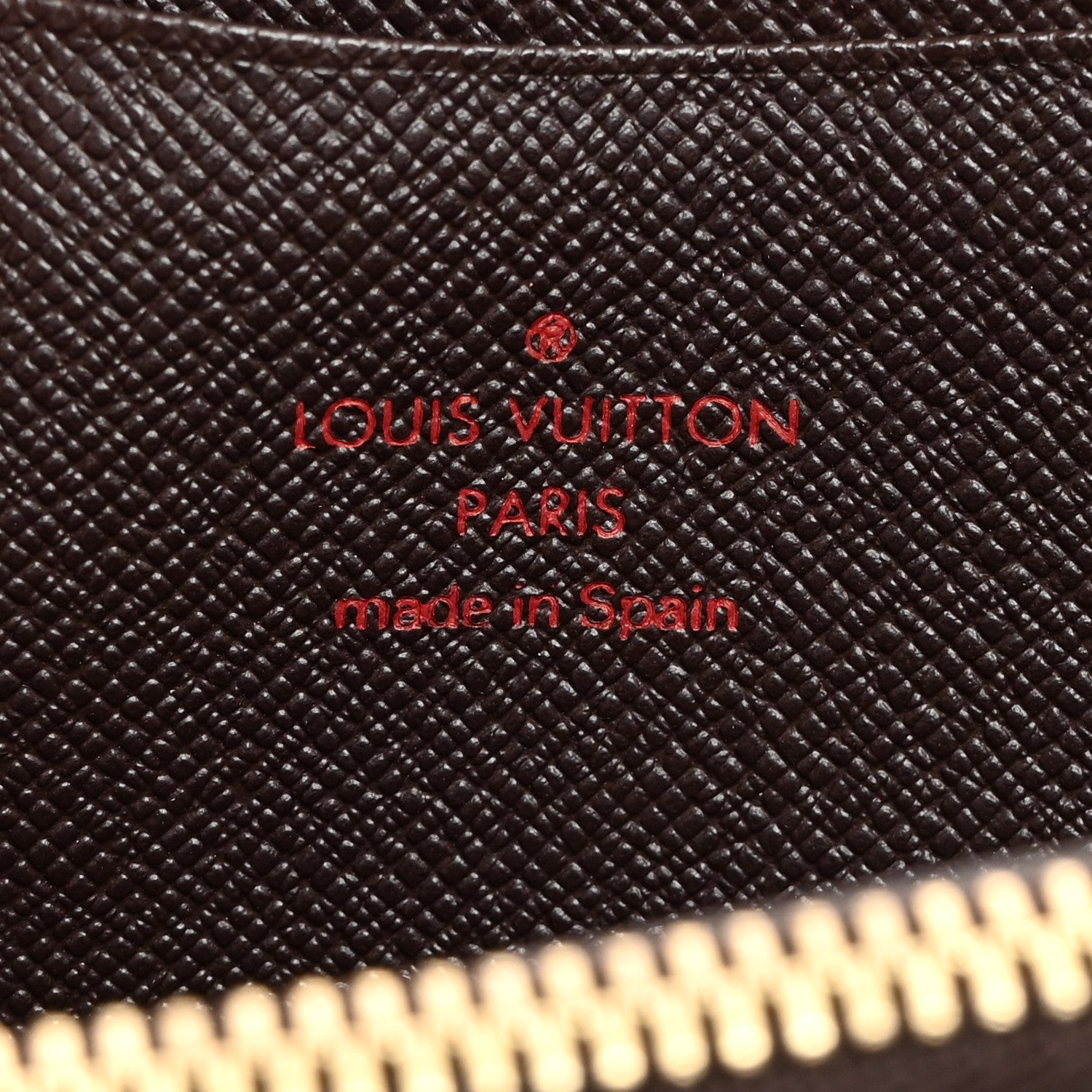Louis Vuitton Damier Ebene Porte-Monnaie Zippe Zippy Wallet 6 of 6