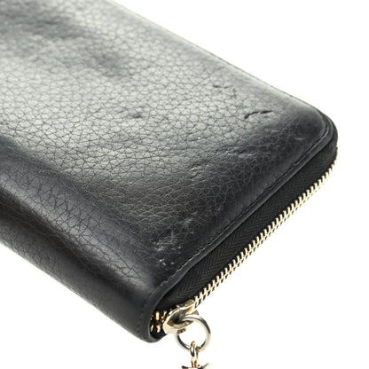 Gucci Pebbled Calfskin Soho Zip Around Wallet Black 9 of 12