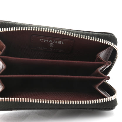 Chanel Caviar Quilted Classic Zipped Coin Purse Black 5 of 8