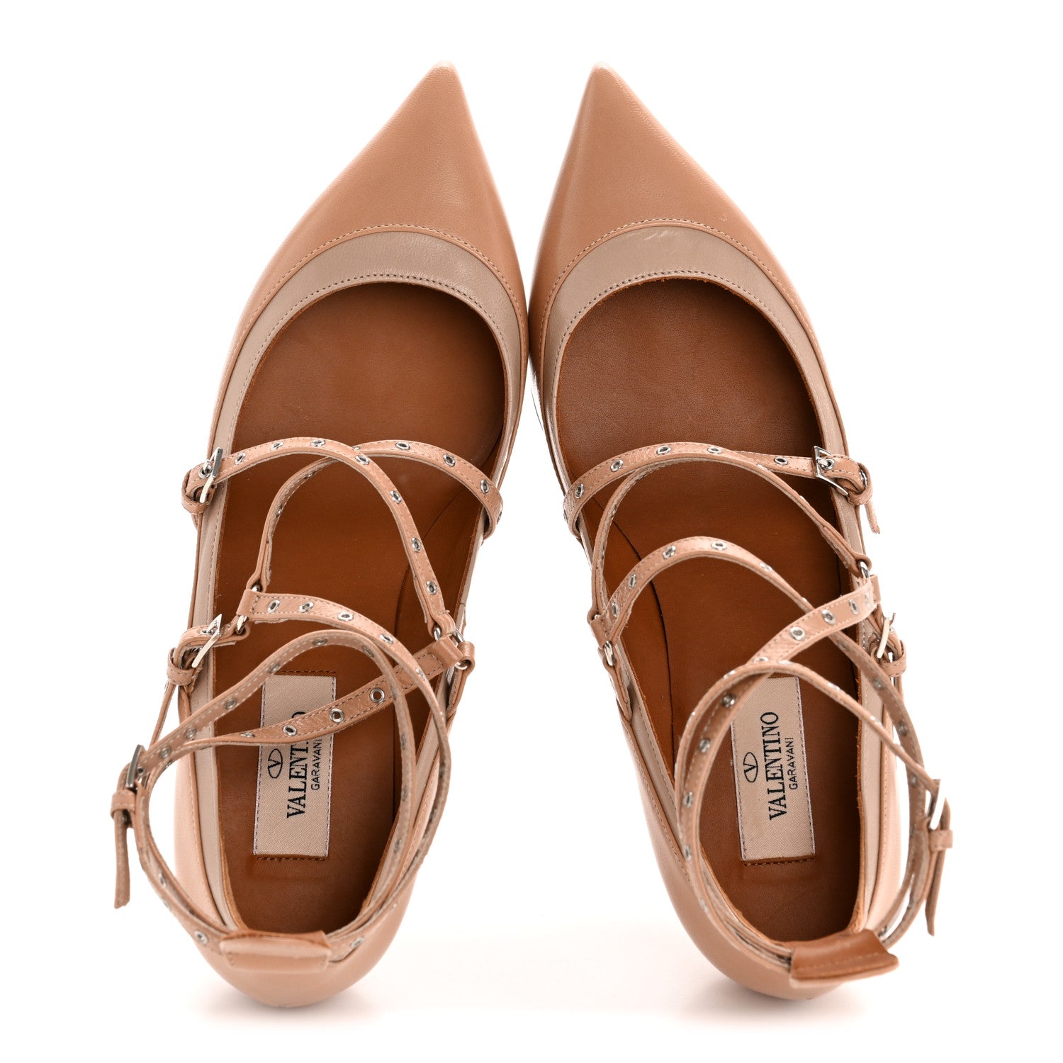 Valentino Garavani Nappa Love Latch 50mm Pumps 37 Poudre 2 of 11