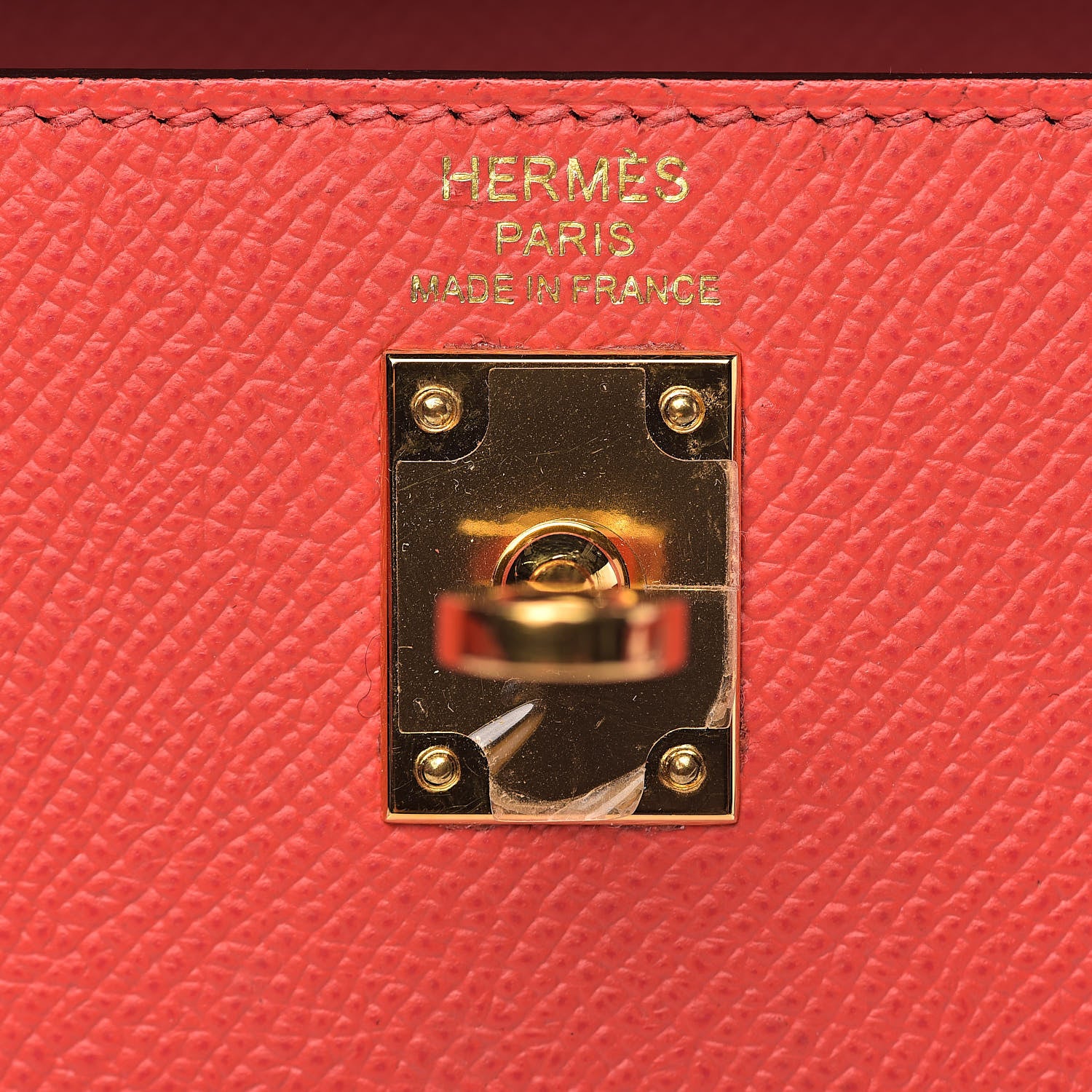 Hermes Epsom Kelly Sellier 25 Rose Jaipur 8 of 35