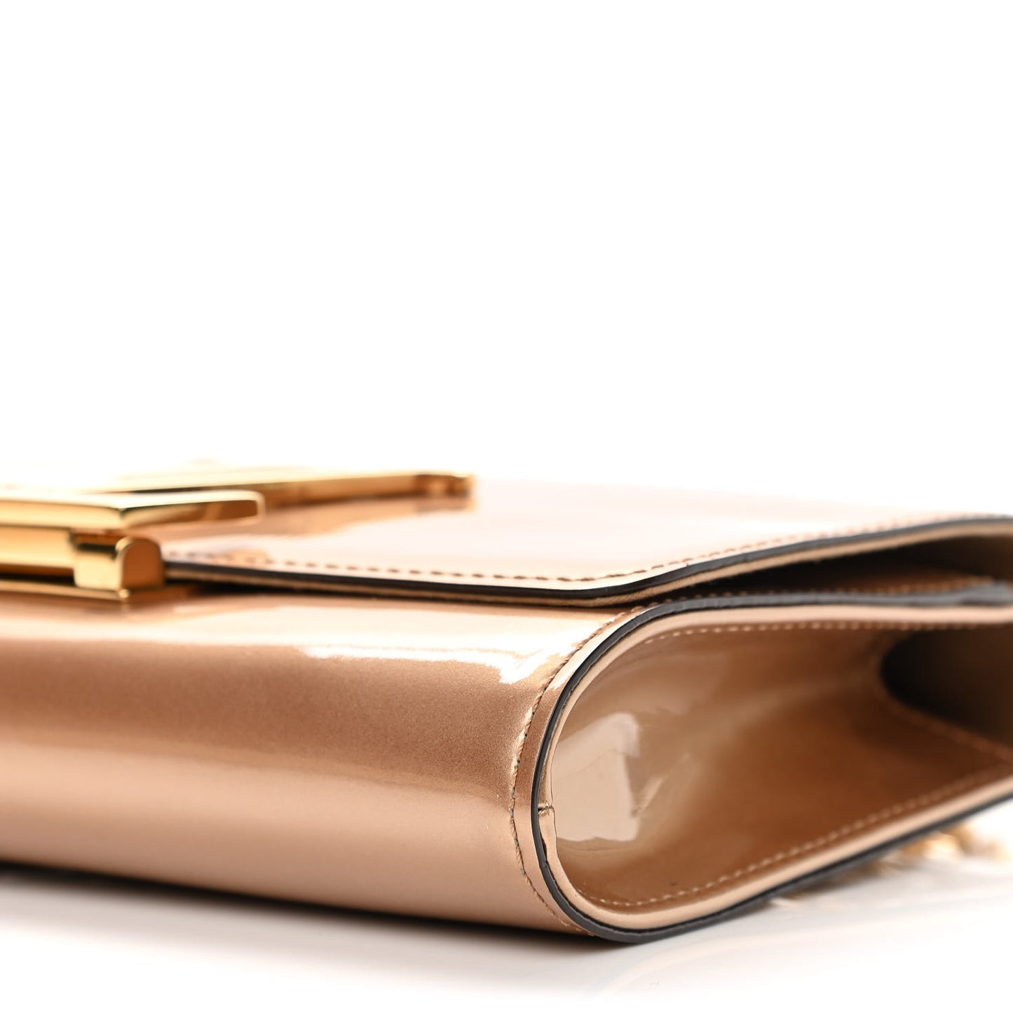 Patent Chain Louise MM Beige