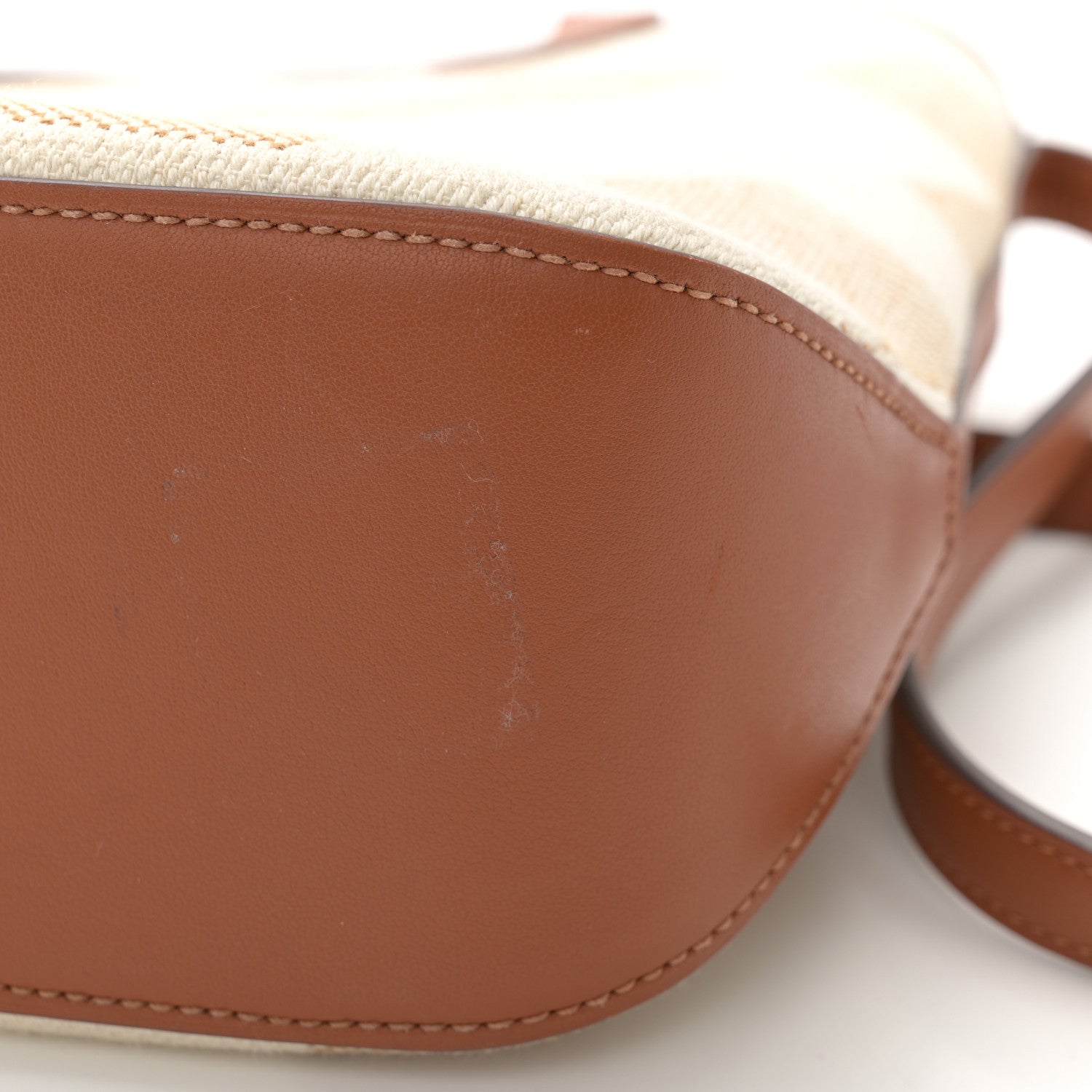 Hermes Swift Toile H Cabas H En Biais 27 Ecru Naturel Gold 11 of 11