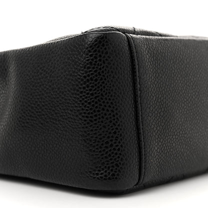 Chanel Caviar Quilted Petit Shopping Tote PST Black 9 of 12