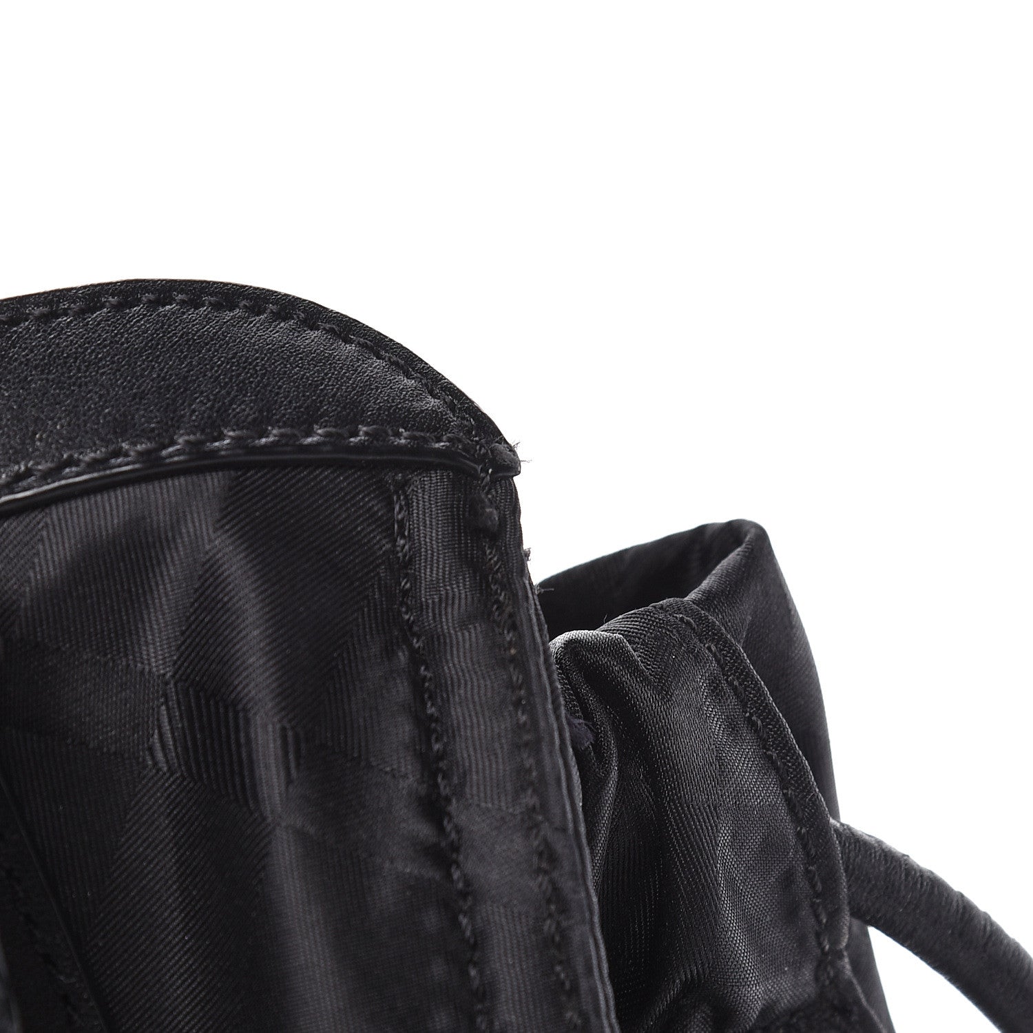 Burberry Nylon Check Buckleigh Packable Tote Black 11 of 14